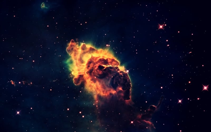 Nebula-Inspired Suit